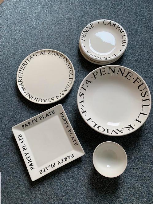 Italiaans servies, Huis en Inrichting, Keuken | Servies, Nieuw, Bord(en), Overige stijlen, Ophalen of Verzenden