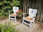 Authentieke tuinstoelen, Tuin en Terras, Tuinstoelen, Ophalen, Zo goed als nieuw