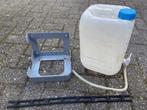 jerrycan 10L voor water met stalen houder., Gebruikt