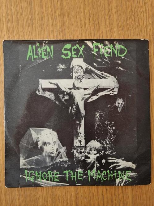 Alien Sex Fiend - Ignore The Machine 7" Vinyl Single, Cd's en Dvd's, Vinyl | Overige Vinyl, Gebruikt, Ophalen of Verzenden