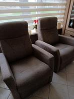 Twee relaxfauteuils, Huis en Inrichting, Fauteuils, Ophalen, Zo goed als nieuw, 75 tot 100 cm, Stof