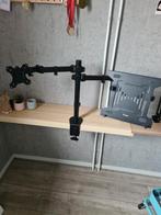 Equip dual monitorarm voor scherm en laptop, Computers en Software, Monitoren, Ophalen, Gebruikt