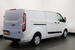 Ford Transit Custom 2.0 TDCI 130PK L2 EURO 6 - Airco - Cruis, Voorwielaandrijving, 4 cilinders, Wit, Origineel Nederlands