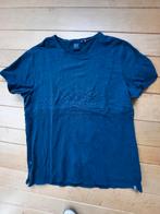REV t-shirt blauw met streep maat 3XL, Kleding | Heren, T-shirts, Blauw, Maat 56/58 (XL), Ophalen of Verzenden, Zo goed als nieuw