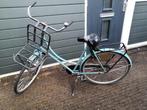 Transportfiets omafiets groen gebruikt stationsfiets, Fietsen en Brommers, Fietsen | Dames | Omafietsen, 56 cm of meer, Ophalen