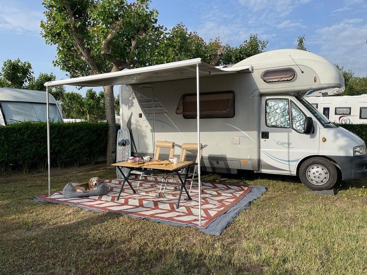 Hymer C544 Camper -2003 - Alkoof - Zonnepanelen, Caravans en Kamperen, Campers, Particulier, tot en met 4, Integraal, Hymer, Diesel