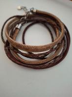 Nieuwe, leren armband, Pimps & pearls,, Ophalen of Verzenden, Nieuw, Leer