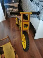 Houten loopfiets ook als hobbel(paard) fiets te gebruiken., Ophalen of Verzenden, Gebruikt, Loopfiets