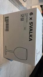 Ikea wijnglazen svalka 6x, Verzamelen, Glas en Borrelglaasjes, Ophalen, Zo goed als nieuw, Overige typen