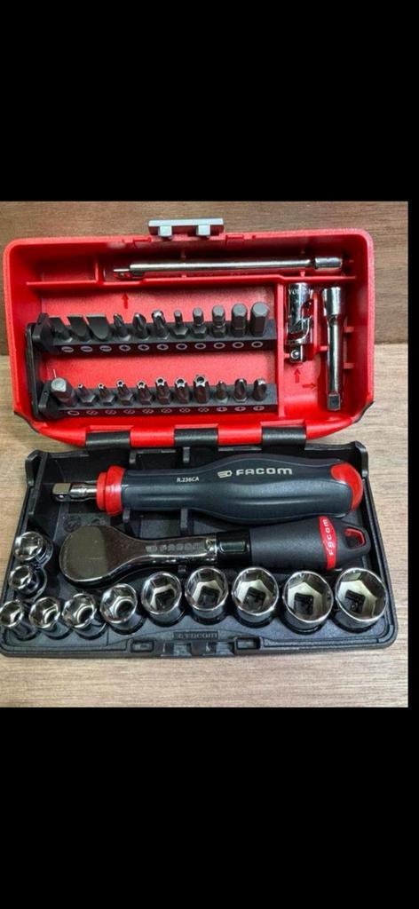 Te koop nieuwe Facom Rnano 1/4" doppenset nieuwste versie, Auto diversen, Autogereedschap, Ophalen of Verzenden
