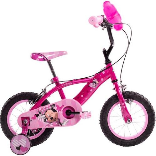 huffy Minnie mouse 12 Meisjes Roze/wit 2024, Fietsen en Brommers, Fietsen | Meisjes, Nieuw