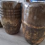 3 hele mooie potten van intratuin nieuw en onbeschadigd, Ophalen, Rond, Steen, 30 tot 60 cm