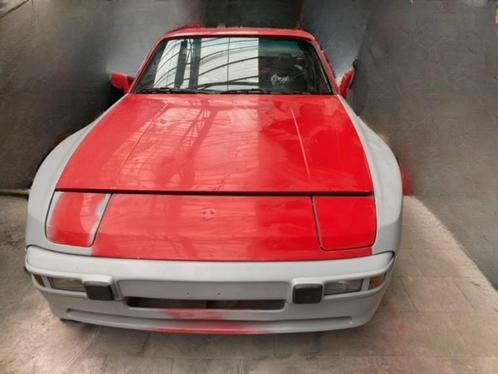 Porsche 944 targa 1983 te restaureren, Auto's, Porsche, Particulier, Benzine, Coupé, Handgeschakeld, Rood, Zwart, Ophalen