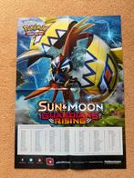 Pokemon tcg - Guardians Rising poster/cardlist, Ophalen of Verzenden, Zo goed als nieuw