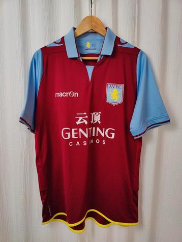 Vintage Aston villa thuisshirt 2012-13 size L  beschikbaar voor biedingen