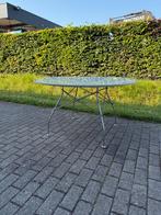 5X Kartell Glossy table wit 130cm, Gebruikt, Rond, Ophalen of Verzenden, 100 tot 150 cm
