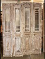 ANTIEKE 4 SLAG DEUR 195 X 252 CM, Ophalen of Verzenden