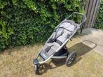 Thule Urban Glide 1 Dark Shadow – alles inbegrepen!, Kinderen en Baby's, Kinderwagens en Combinaties, Gebruikt, Verstelbare duwstang