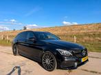 Mercedes-Benz C43 AMG 9s Perf.uitlaat,Pano,Carplay,Trekh,Bur, Automaat, 1800 kg, Zwart, 367 pk