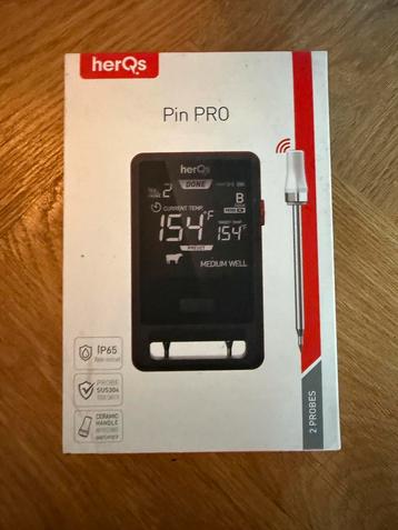HerQs pin pro - bbq thermometer - NIEUW IN DOOS! beschikbaar voor biedingen