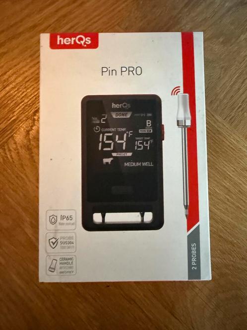 HerQs pin pro - bbq thermometer - NIEUW IN DOOS!, Tuin en Terras, Barbecue-accessoires, Nieuw, Ophalen of Verzenden