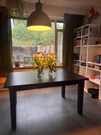 zwarte stornas ikea uitschuifbare tafel, Ophalen, Gebruikt, 200 cm of meer, 50 tot 100 cm