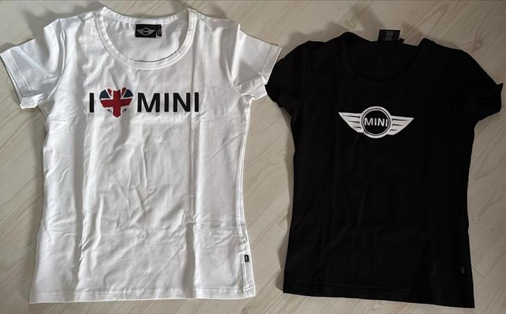 MINI COOPER, 2 Dames T -Shirts origineel Mini Merchandise., Kleding | Dames, T-shirts, Nieuw, Maat 38/40 (M), Overige kleuren