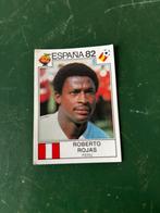 Panini plaatje Roberto Rojas Peru WK 1982, Ophalen of Verzenden