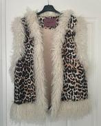 Harper & Yve Leopard Vest met Witte Details. Maat S, Bruin, Ophalen of Verzenden, Zo goed als nieuw, Maat 36 (S)
