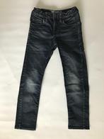 Unlocked spijkerbroek -128/ Donkerblauw smal model.ZGAN, Broek, Unlocked spijkerbroek -12, Ophalen of Verzenden, Zo goed als nieuw