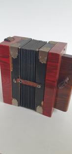 Piccolo knopaccordeon krachtig sound klein diatonisch antiek, Muziek en Instrumenten, Overige merken, Gebruikt, Overige formaten