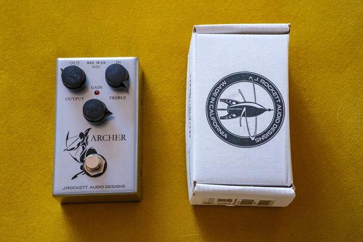j. Rockett Audio Design  The Jeff Archer limited edition., Muziek en Instrumenten, Effecten, Zo goed als nieuw, Distortion, Overdrive of Fuzz