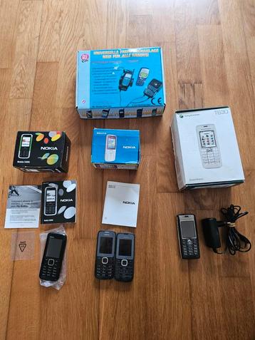 Oude GSM Collectie - Nokia, Sony Ericsson beschikbaar voor biedingen