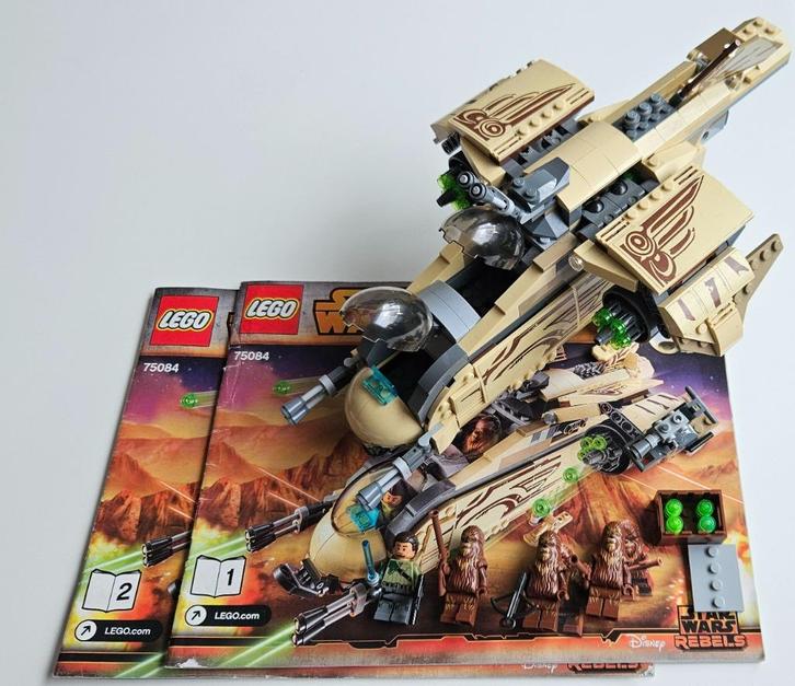 Lego Star Wars Set 75084 Wookiee Gunship, Kinderen en Baby's, Speelgoed | Duplo en Lego, Zo goed als nieuw, Lego, Complete set