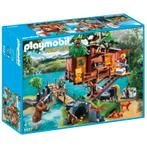 Playmobil 5557 Avontuurlijke Boomhut - Wildlife - in doos!, Ophalen of Verzenden, Zo goed als nieuw, Complete set