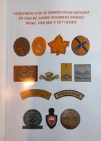 Overzicht emblemen garde prinses irene, Verzamelen, Militaria | Algemeen, Ophalen of Verzenden, Landmacht, Nederland, Boek of Tijdschrift
