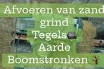 Afvoer service tegels/hout /zand/boomstronken, Ophalen, Zo goed als nieuw, Beton, Terrastegels