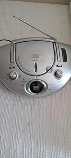 Mooie draagbare radon met cd speler, Ophalen of Verzenden, Zo goed als nieuw, Radio, Met cd-speler