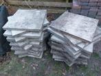 TERRASTEGELS -  witte keramische tegels 60x60, Tuin en Terras, Tegels en Klinkers, Ophalen, Keramiek, Zo goed als nieuw, 10 m² of meer