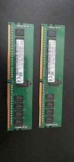2x 16GB 2rx8 pc4-2666v-re1-11, Computers en Software, RAM geheugen, Server, DDR4, Ophalen of Verzenden, Zo goed als nieuw