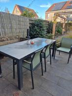 Tuin Tafel, Tuin en Terras, Ophalen, Gebruikt, Rechthoekig, Metaal