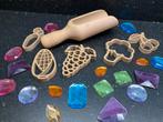 Spullen kinetic sand, zandbak, crystal playset, schep, vorm, Kinderen en Baby's, Ophalen of Verzenden, Zo goed als nieuw