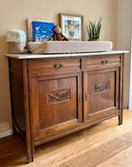 Antieke commode marmer blad, Ophalen