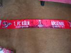 Banner Arsenal- FC Köln Europa league 23 november 2017, Ophalen of Verzenden, Zo goed als nieuw, Buitenlandse clubs, Vaantje of Sjaal