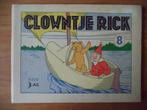 1951 Clowntje Rick deel 8, Eén stripboek, Ophalen of Verzenden, Gelezen