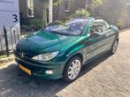 Peugeot 206 CC 1.6-16V Roland Garros (bj 2004), Voorwielaandrijving, Gebruikt, 4 cilinders, 4 stoelen