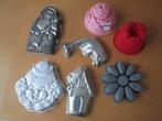 7 Verschillende bakvormen/bakblikken. 1 koop, Ophalen of Verzenden, Gebruikt, Taarten of Cupcakes, Bakvorm