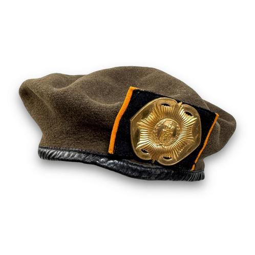 Nederlandse KL baret | Regiment van Heutsz 1984, Verzamelen, Militaria | Algemeen, Landmacht, Embleem of Badge, Nederland, Ophalen of Verzenden