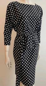 La Dress polkadot Caroline XL, Zwart, La Dress, Maat 42/44 (L), Nieuw