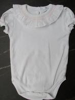 Laivicar romper wit / roze maat 6M (= 68 ) rompertje, Kinderen en Baby's, Babykleding | Maat 68, Nacht- of Onderkleding, Ophalen of Verzenden